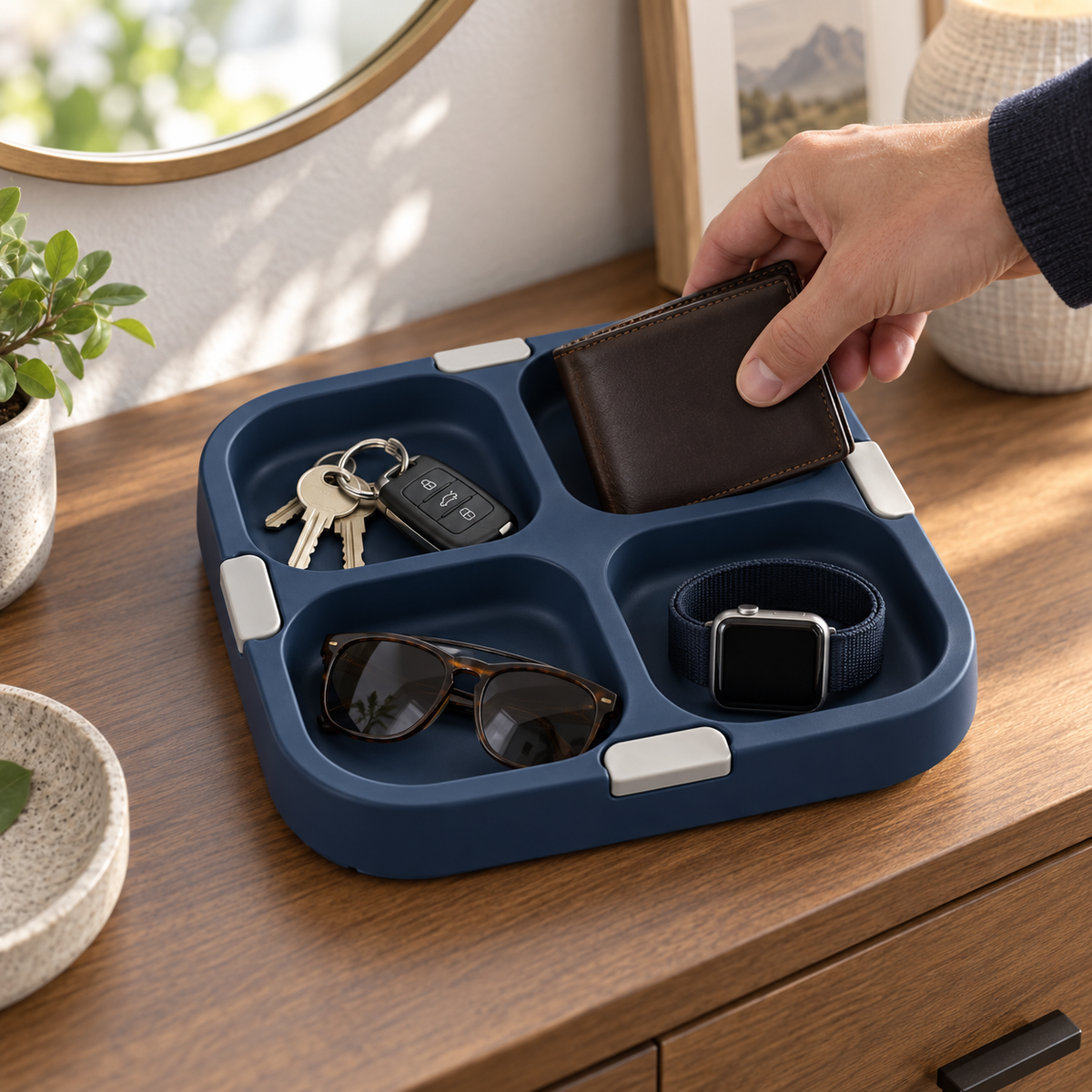 Departure Check Tray