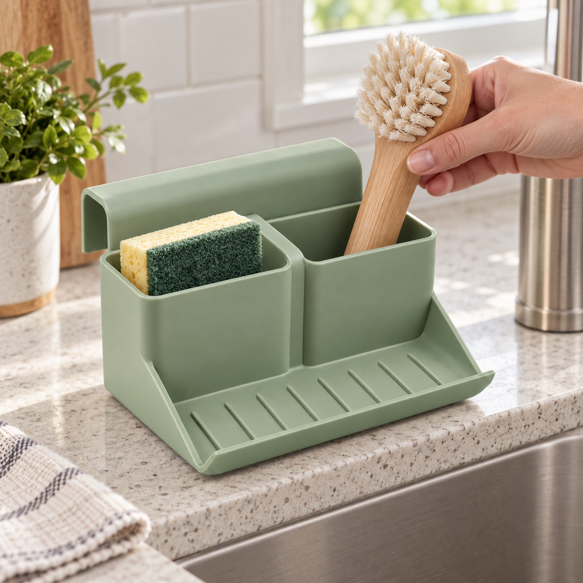 Sink-Edge Tool Dock