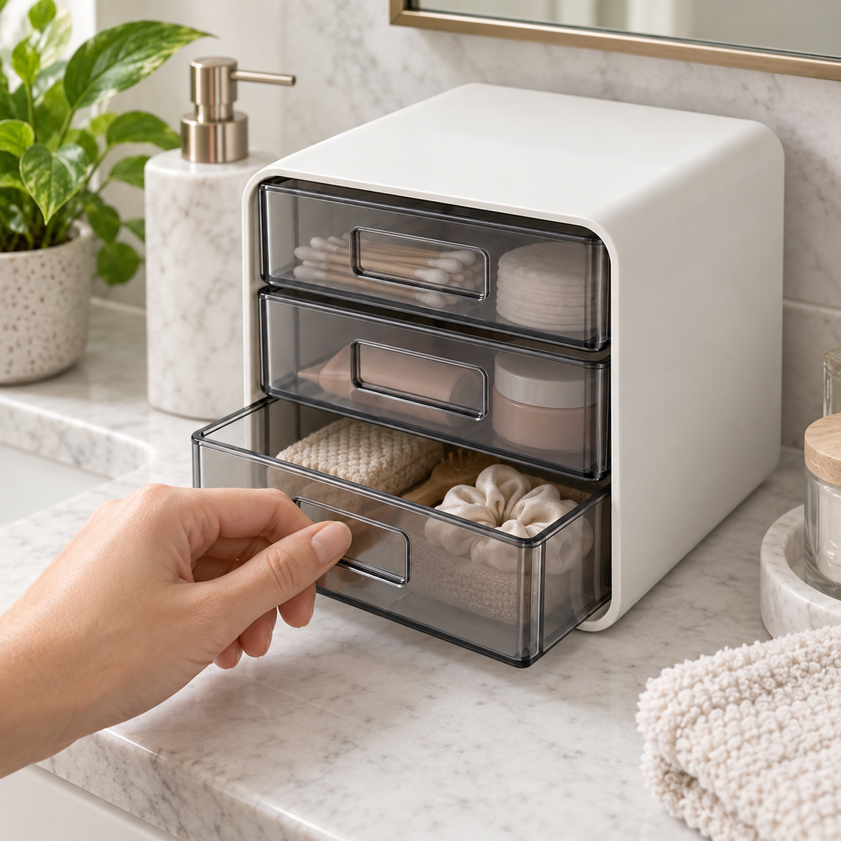 Three-Stage Bathroom Reset Box